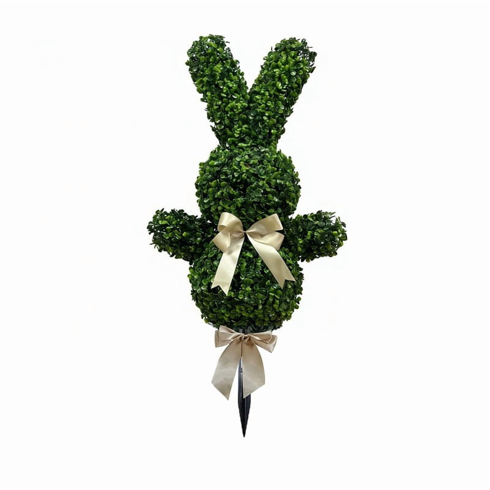 Novamily Bunny Shaped Boxwood Topiary 27.5
