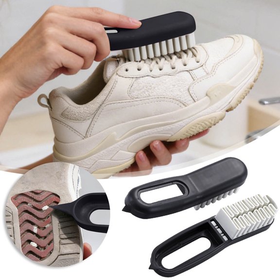 Novamily Crepe Suede Brush,Cleaning Shoe Brush,Shoe Scrubber,Shoes Cleaning,Natural Suede Shoe Cleaner Made with Crepe Ribbon (Black)