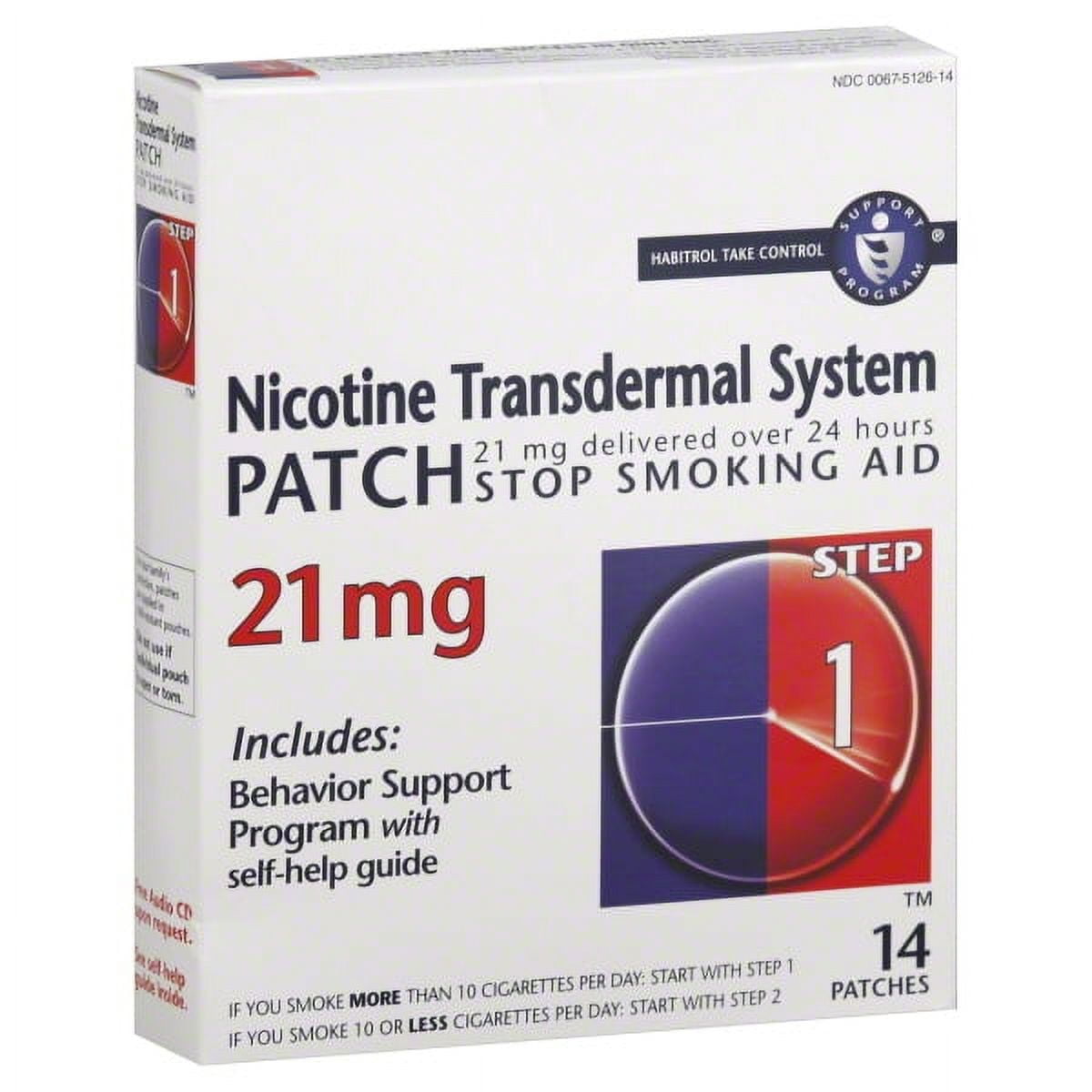 Transdermal Nicotine Treatment and Progression of Early