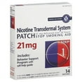 thumbnail image 1 of Novartis Nicotine Transdermal System Patch 21 mg [Step 1] 14 patches, 1 of 3