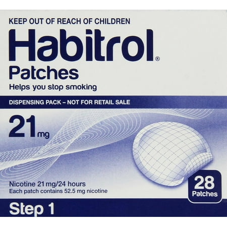 Novartis Nicotine Transdermal System Stop Smoking Aid Patches - 28 Each (Step 1 - 21 Mg)