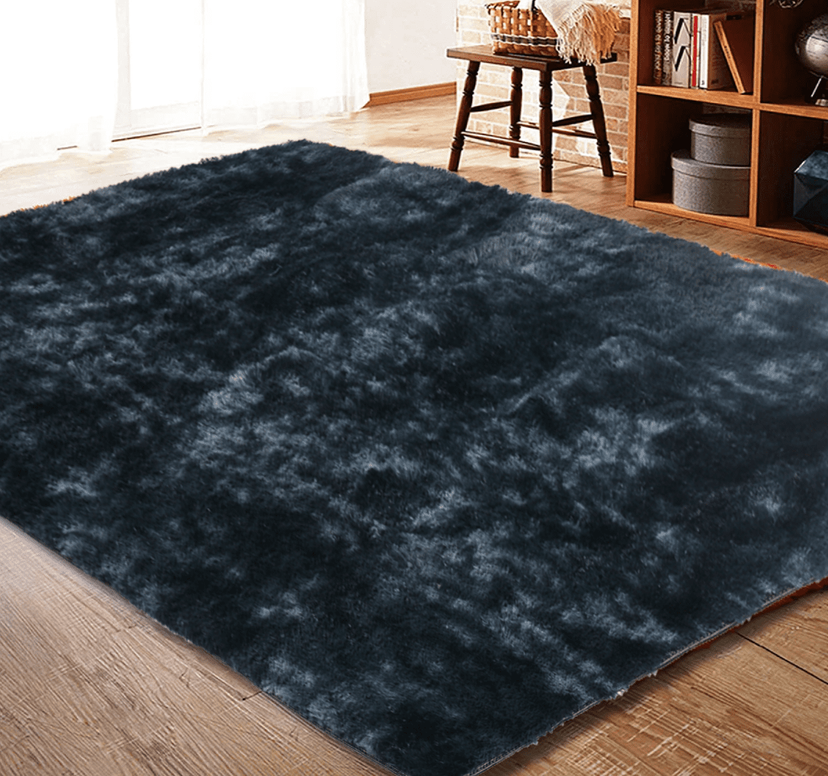 Novashion 5ft x 8ft Shaggy Area Rugs for Bedroom Living Room, Fluffy Rug Plush Decorative Rug for Indoor Home Floor Carpet