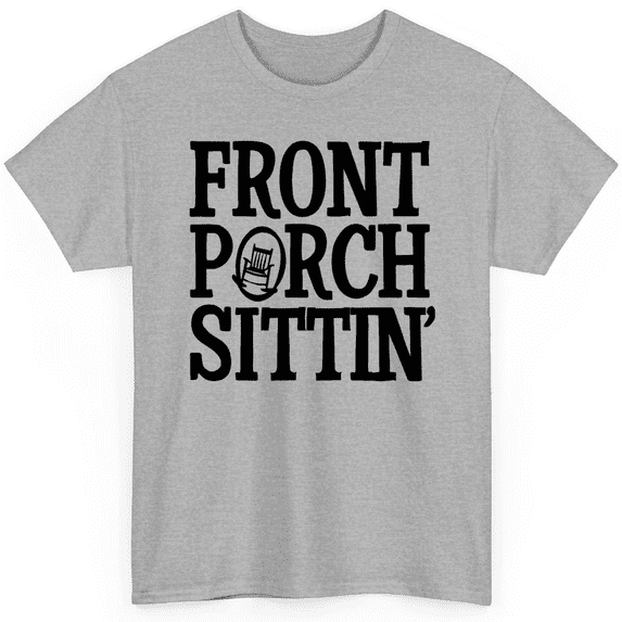 Novatee Front Porch Sittin Country Girl T-Shirt Country Southern Shirt