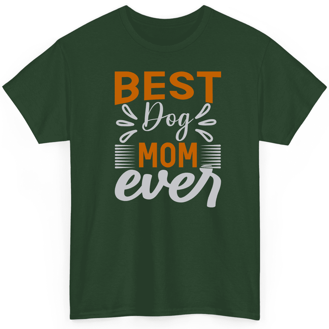 Novatee Womens Best Dog Mom Ever Stay At Home Mom T Shirt Mothers Day T Shirt Walmart