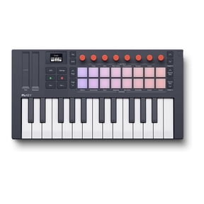 Novation FLkey 2 Mini 2525 Mini-Key MIDI Keyboard Controller for FL Studio with RGB Pads