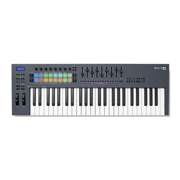 Novation FLkey 49-Key MIDI Keyboard Controller with Custom Modes for FL Studio, Black