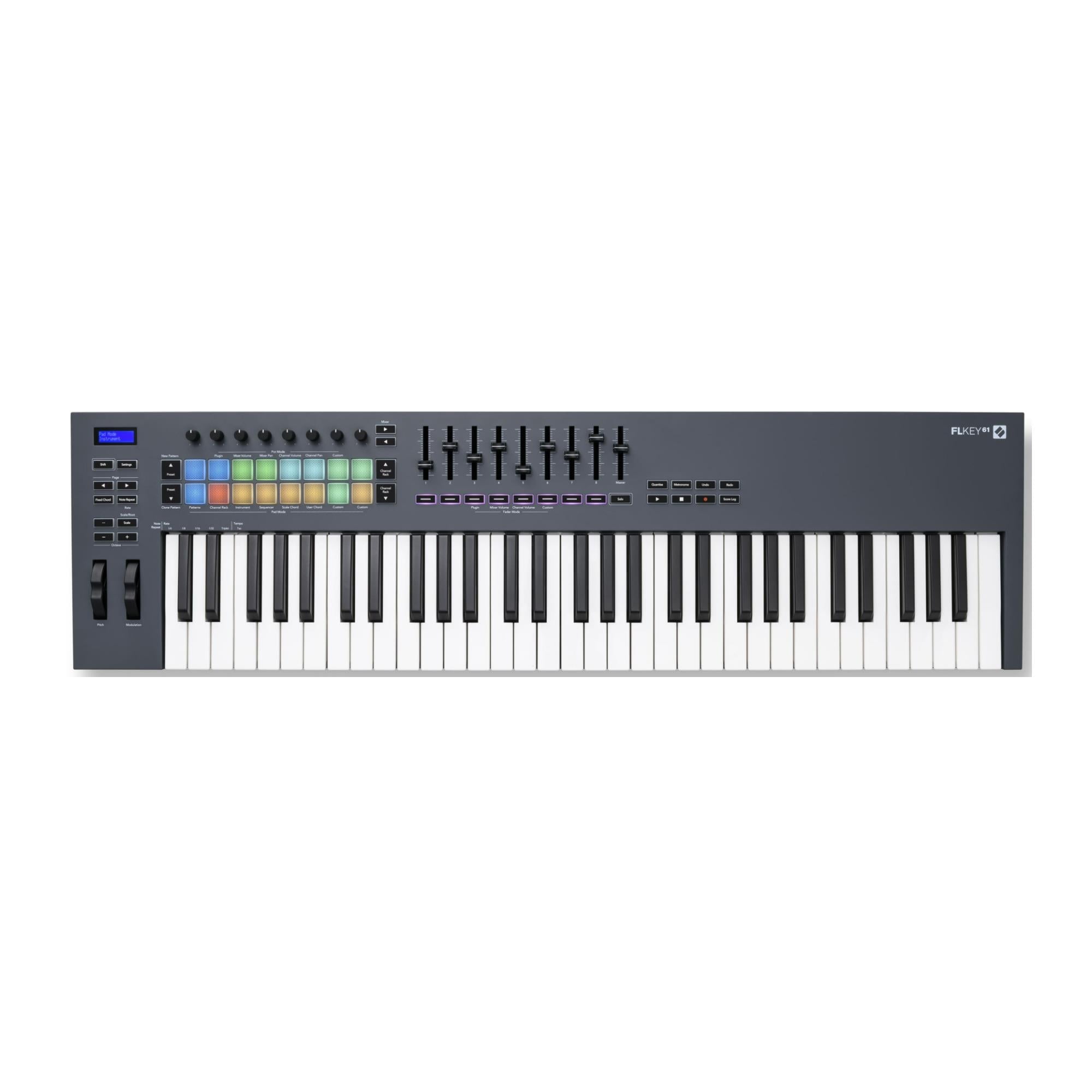 Novation FLkey 61-Key MIDI Keyboard Controller with Custom Modes for FL Studio