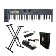 Novation FLkey 61-Key MIDI Keyboard Controller with FL Studio 20 Bundle