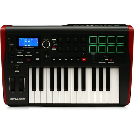 Novation IMPULSE 25 25 Key Weighted USB MIDI Keyboard Controller w/ USB Port New