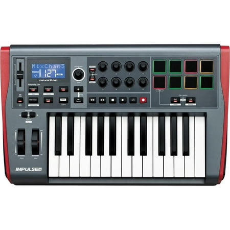 Novation IMPULSE 25 25 Key Weighted USB MIDI Keyboard Controller w/ USB Port New