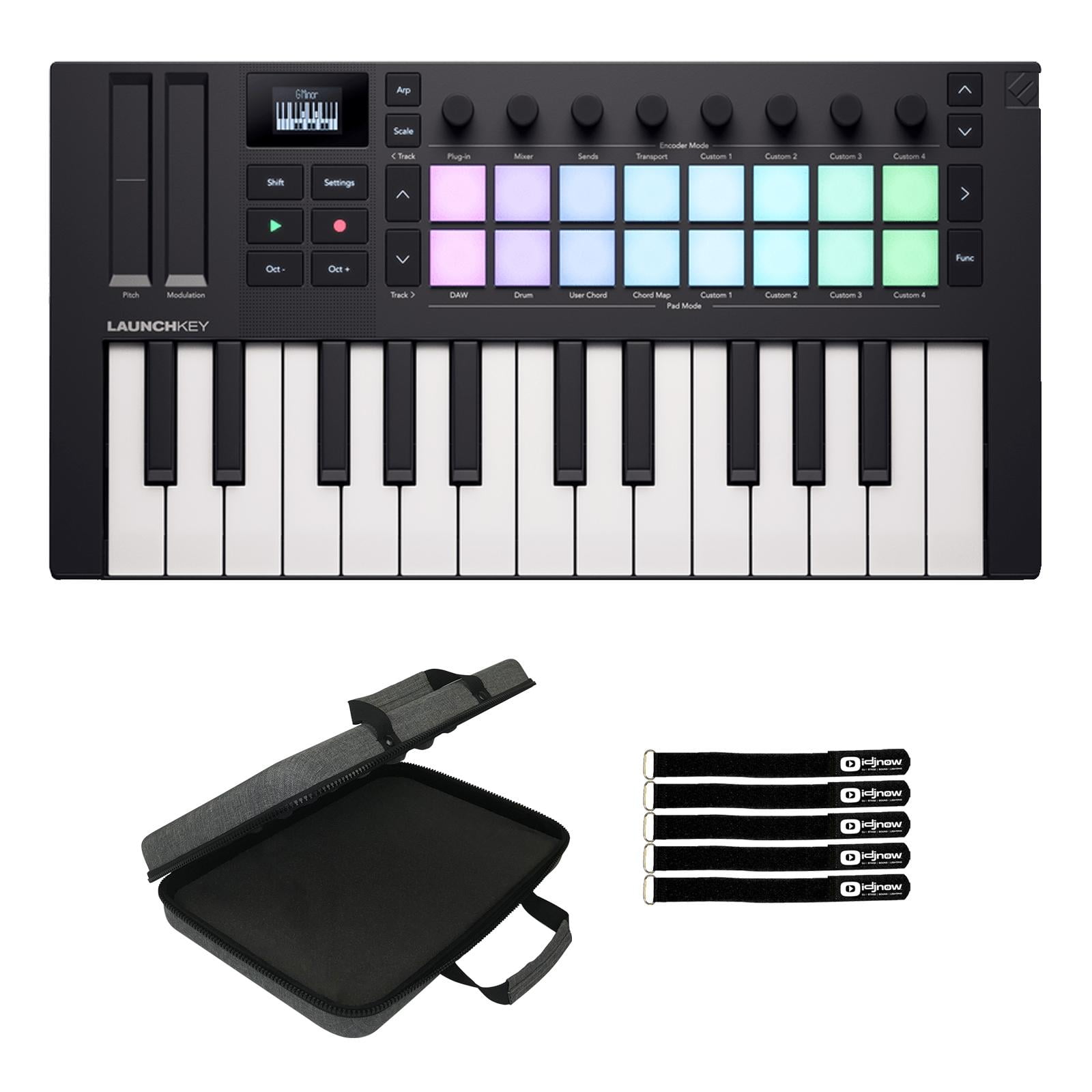 Novation Launchkey Mini 25 Portable All-in-One DAW Keyboard