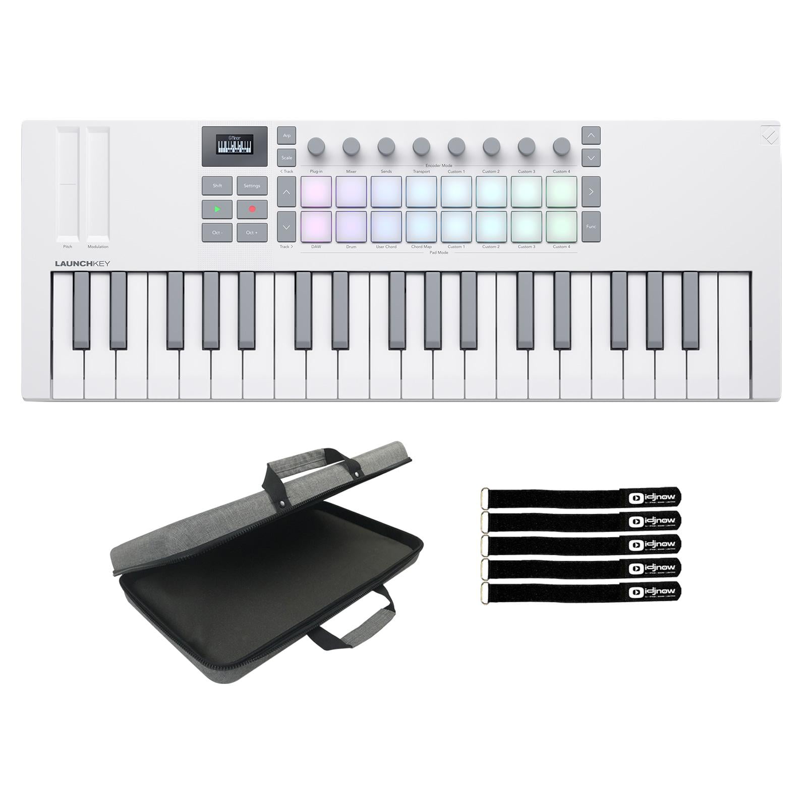 Novation Launchkey Mini 37 MK4 White 37-Note Mini Controller