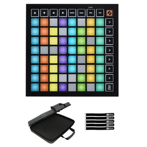 Novation Launchpad Mini MK3 Grid Controller for Ableton Live with Case Package