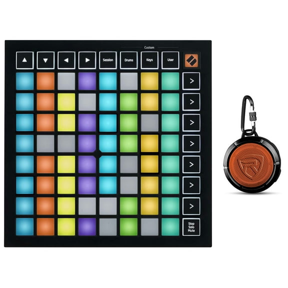 Novation Launchpad Mini MK3 MIDI USB 64 RGB DJ Pad Controller+Home Speaker