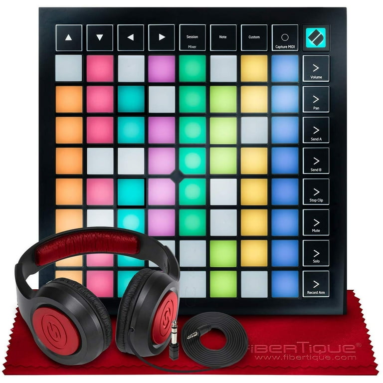 Novation Launchpad Ableton Live Controller with 64 RGB Backlit Pads (8x8  Grid)
