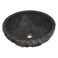 thumbnail image 1 of Novatto Absolute Stone Circular Vessel Bathroom Sink, 1 of 5