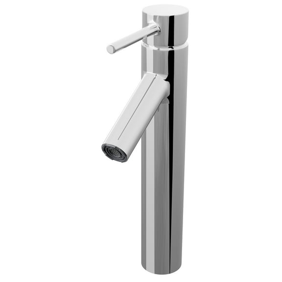 Novatto BM-012CH Dalyss Single Hole Bathroom Faucet, Chrome