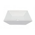 thumbnail image 1 of Novatto  Bianco Pari Ceramic Vessel Sink Plus Pop - Up Drain Set - Chrome, 1 of 1