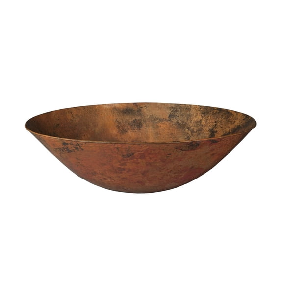 Novatto TCV-003NAORB Bilboa Copper Vessel Sink & Oil Rubbed Bronze Strainer Drain