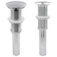 thumbnail image 1 of Novatto Chrome Umbrella Drain Less Overflow, 1 of 3