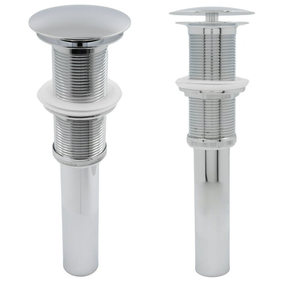 Novatto Chrome Umbrella Drain Less Overflow