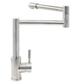 thumbnail image 1 of Novatto NKF-H06SS MAX Modern Commercial Kitchen Faucet in Stainless Steel, 1 of 9