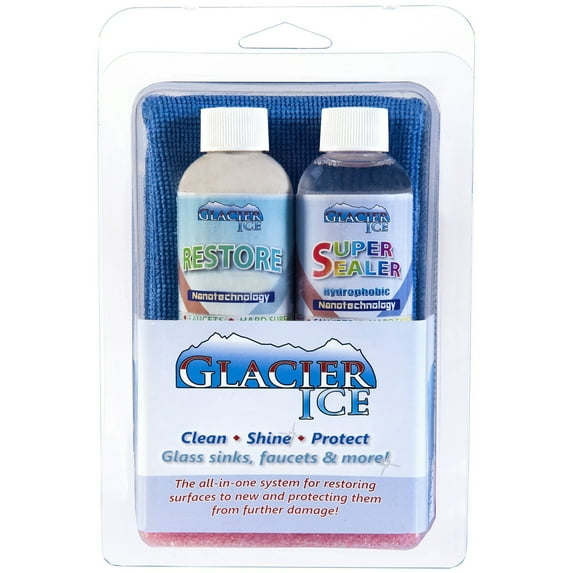 Novatto NOV-GI-RSS Glacier Ice Faucet & Sink Restore with Sealer Kit