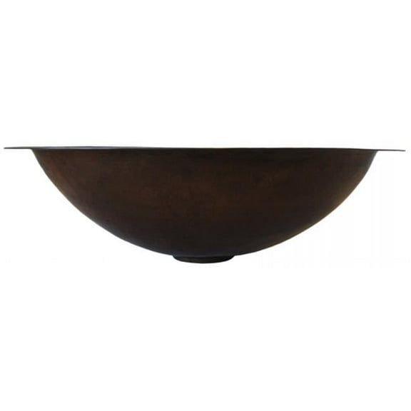 Novatto QUITO PEQUENO Small Copper Bathroom Sink, Antique