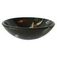 thumbnail image 1 of Novatto Fiche Glass Circular Vessel Bathroom Sink, 1 of 5