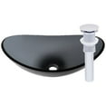 thumbnail image 1 of Novatto BIGIO Glass Vessel Bathroom Sink Set, Chrome, 1 of 7