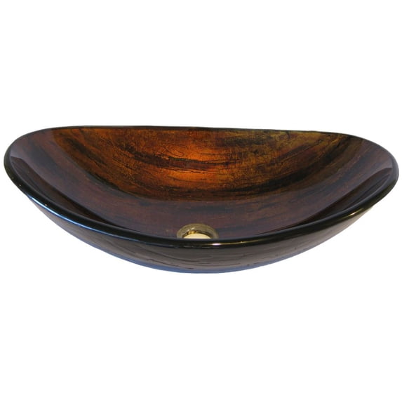 Novatto VOLLE Glass Vessel Bathroom Sink