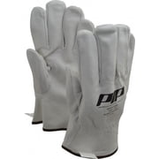 Novax. Class 00 & 0, Size XL 10, 10" Long, Grain Goatskin Leather Protector Natural, Not for Electrical Protection ASTM F696-02, Wear Over Rubber Insulating Gloves, ASTM F696-02