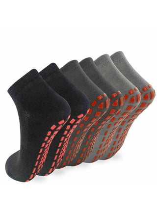VONKY 1 Pair Non-slip Breathable Toeless Socks with Grips Portable