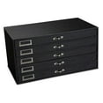 thumbnail image 1 of Novel Box 5 Drawer Black Jewelry Display Box 15.12X8.37X7.62 Inches - Rock Storage Box, 1 of 8