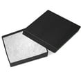 thumbnail image 1 of Novel Box 15 Pack Black Cardboard Cotton Filled Jewelry Gift Boxes 3.5x3.5x0.87 Inches with Lids, 1 of 8