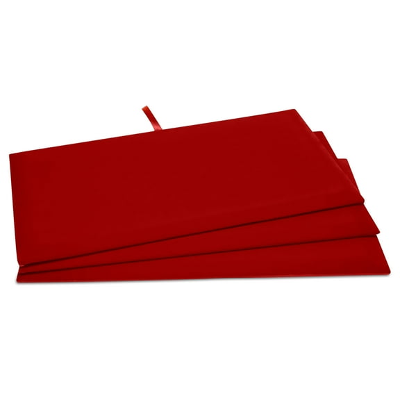 Novel Box 3 Pack Red Jewelry Display Velvet Pads 14.12x7.62 Inches - Jewelry Pads for Selling