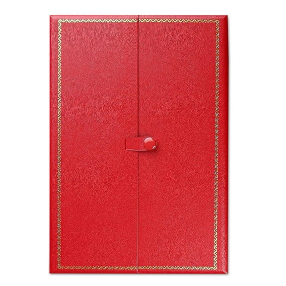 Novel Box Leather Double Door Necklace Box Display