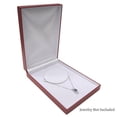 thumbnail image 1 of Novel Box Leatherette Necklace Box with Gold Rim, 1 of 7