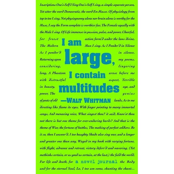 Novel Journals: A Novel Journal: Leaves of Grass (Compact) (Hardcover)