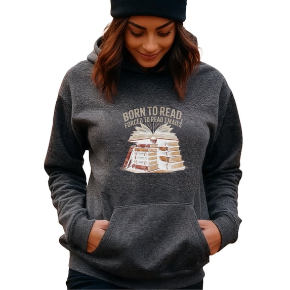 Novel Quotes Hoodie for Men Women, Pullover Hooded Sweatshirt, Cozy Cotton Poly Blend, Casual Reading Quotes Graphic Style, Comfortable Unisex Everyday Outfit