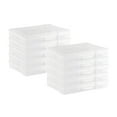 thumbnail image 1 of Novelinks 12 Pcs Transparent 4" x 6" photo storage boxes Photo Keeper for Pictures, Crafts, Beads, Small Items(Clear), 1 of 10