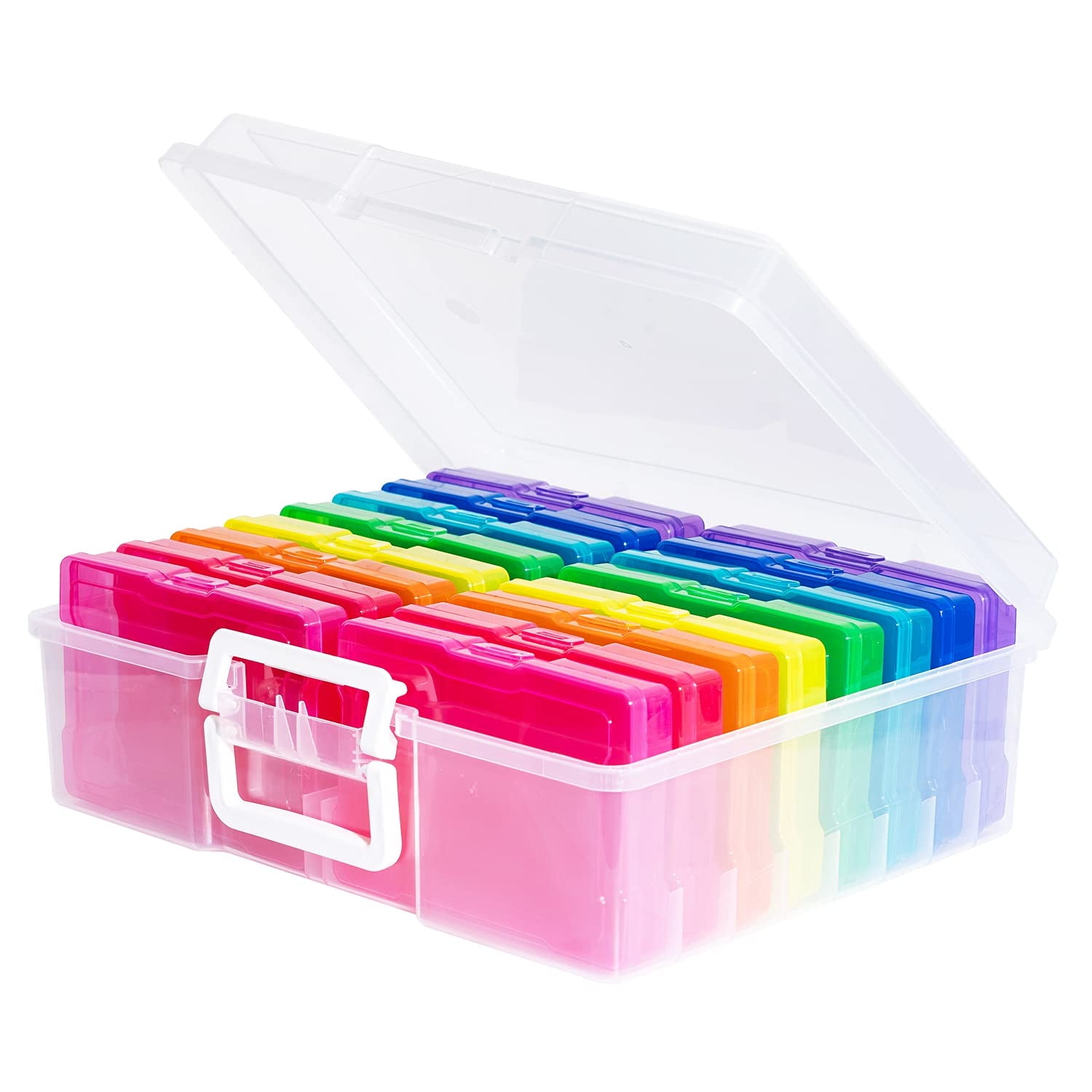 novelinks Transparent 4 x 6 Photo Cases and Clear Craft Keeper