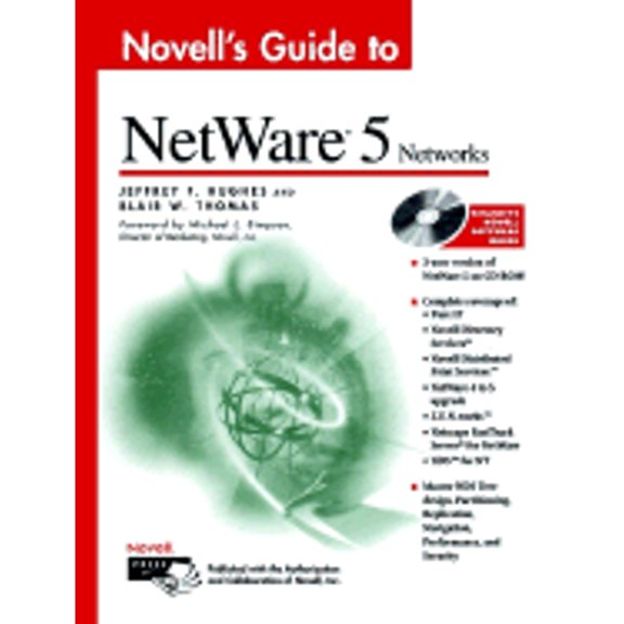 Pre-Owned Novell's Guide to NetWare? 5 Networks [With (2) Contains a Two-User Version of NetWare 5] (Hardcover) 0764545442 9780764545443