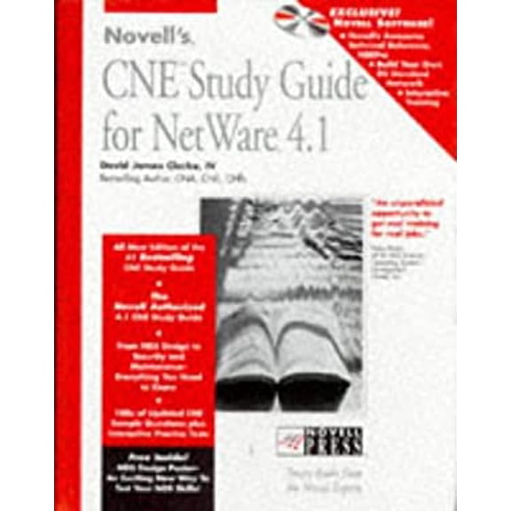 Pre-Owned Novell's Netware 4.1 CNE Study Guide (Paperback) 9781568847344