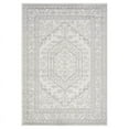 thumbnail image 1 of Novelle Home Converge 94" x 126" Polypropylene/Cotton Elegant Rug in White/Gray, 1 of 16