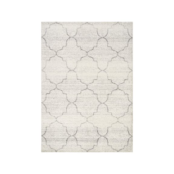 Kalora Focus Ogee Grey, Light Grey 7'10" x 10'6" Rug