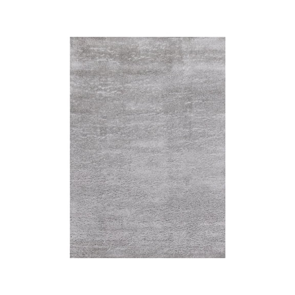 Novelle Home Palmer Soft Light Grey Neutral Shag Rug