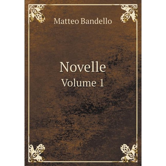 Novelle Volume 1 (Paperback)