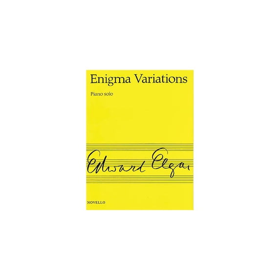 Novello Enigma Variations Op. 36 (for Piano) Music Sales America Series