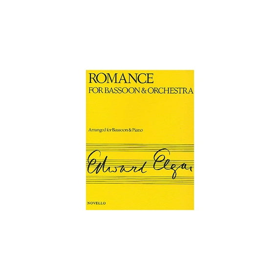 Novello Romance for Bassoon and Orchestra (Arranged for Bassoon and Piano) Music Sales America Series